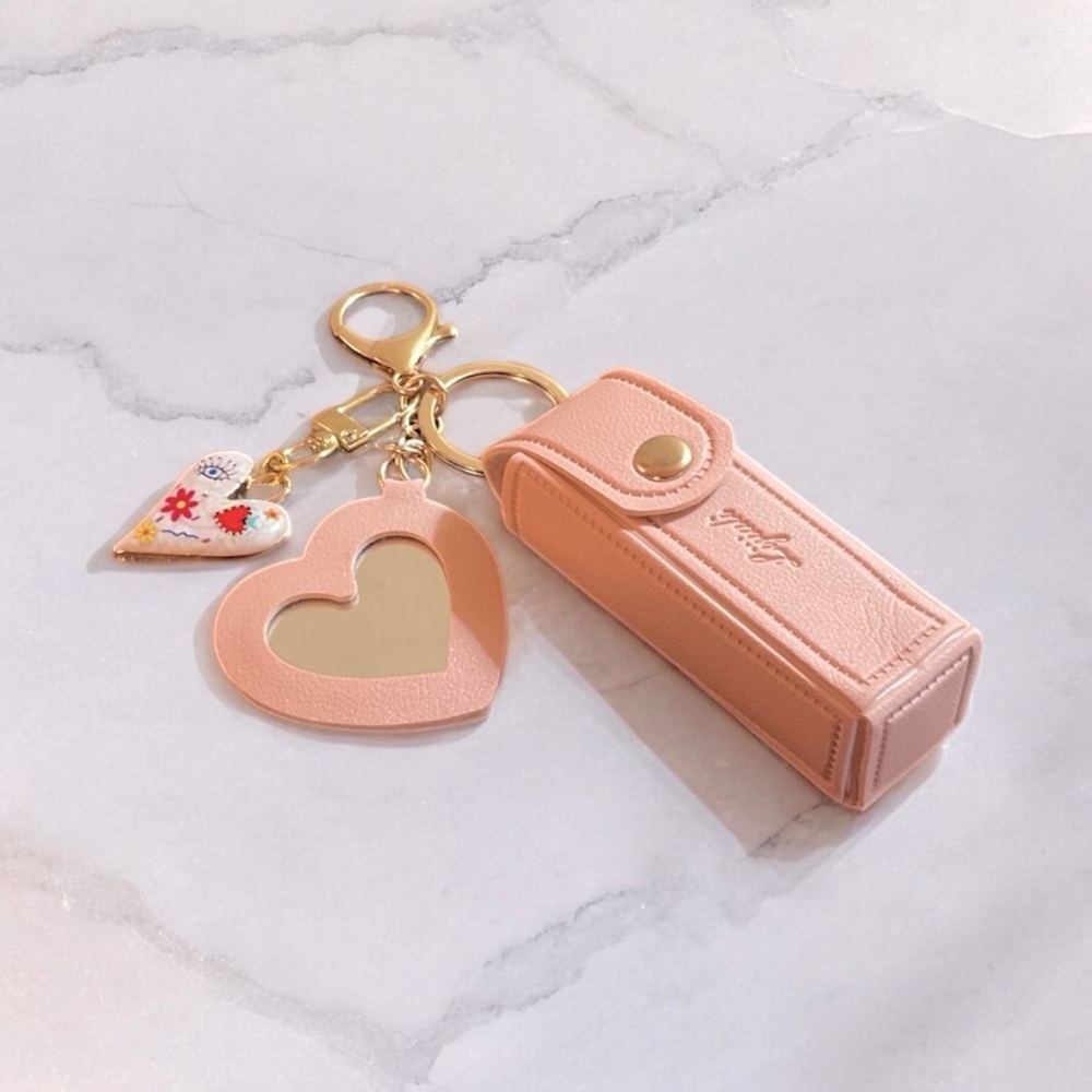 Pale Pink Detachable Keychain